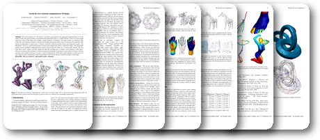 On-the-fly curve-skeleton computation for 3d shapes